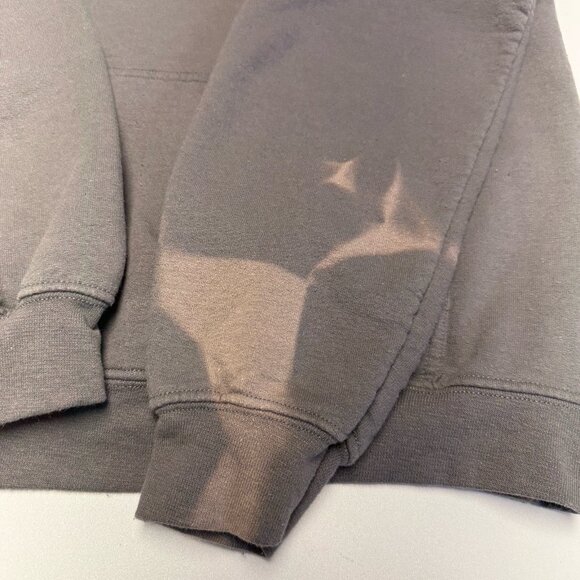 Hoy Fui A Terapia Tour Hoodie Sweatshirt Adult Small 19x23.5 Gray Band - Picture 9 of 15